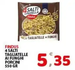 Premium Supermercati Findus 4 salti tagliatelle ai funghi porcini offerta