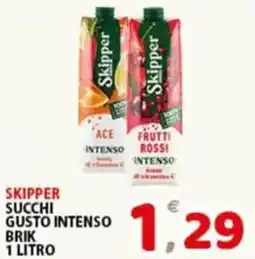 Premium Supermercati Skipper succhi gusto intenso brik offerta