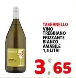 Premium Supermercati Tavernello vino trebbiano frizzante bianco amabile offerta