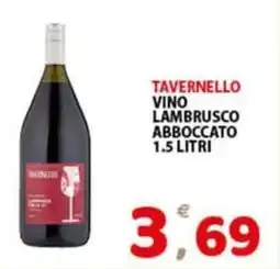 Premium Supermercati Tavernello vino lambrusco abboccato offerta