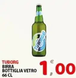 Premium Supermercati Tuborg birra bottiglia vetro offerta