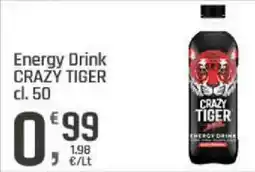 Supermercati Dok Energy Drink CRAZY TIGER offerta