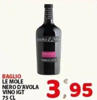 Premium Supermercati Baglio le mole nero d'avola vino igt offerta