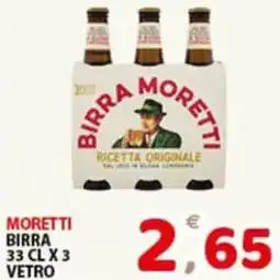 Premium Supermercati Moretti birra offerta