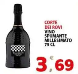 Premium Supermercati Corte dei rovi vino spumante millesimato offerta
