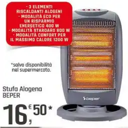 Supermercati Dok Stufa Alogena BEPER offerta