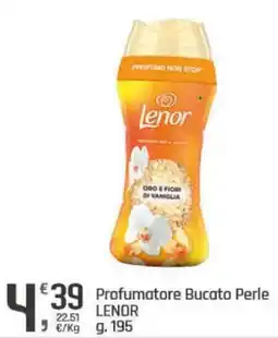 Supermercati Dok Profumatore Bucato Perle LENOR offerta