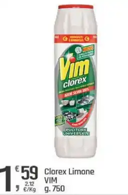 Supermercati Dok Clorex Limone VIM offerta