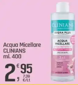 Supermercati Dok Acqua Micellare CLINIANS offerta