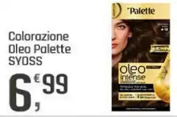Supermercati Dok Colorazione Oleo Palette SYOSS offerta