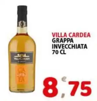 Premium Supermercati Villa cardea grappa invecchiata offerta