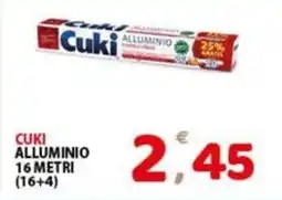 Premium Supermercati Cuki alluminio offerta