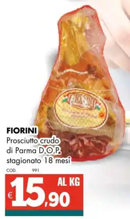 Altasfera FIORINI Prosciutto crudo di Parma D.O.P. stagionato 18 mesi offerta