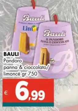 Altasfera BAULI Pandoro panna & cioccolato limoncé offerta
