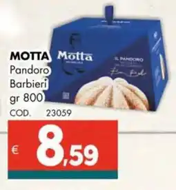 Altasfera MOTTA Pandoro Barbieri offerta