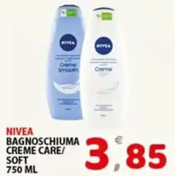 Premium Supermercati Nivea bagnoschiuma creme care/ soft offerta