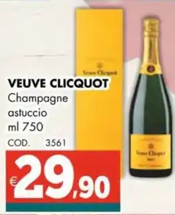 Altasfera VEUVE CLICQUOT Champagne astuccio offerta
