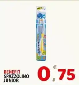 Premium Supermercati Benefit spazzolino junior offerta