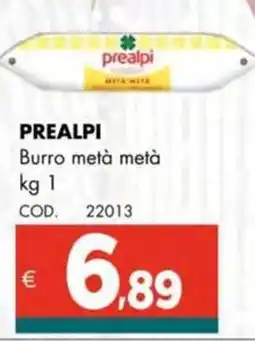 Altasfera PREALPI Burro metà metà offerta