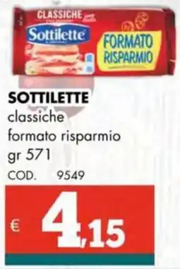 Altasfera SOTTILETTE classiche formato risparmio offerta