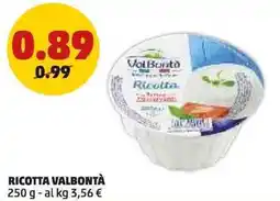 PENNY Ricotta VALBONTÀ offerta