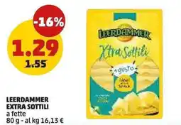 PENNY Leerdammer extra sottili a fette offerta