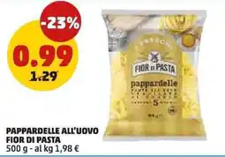 PENNY Pappardelle all'uovo FIOR DI PASTA offerta