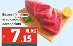 Altasfera Bistecca di fonno in salamoia decongelata offerta