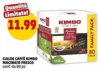 PENNY Cialde caffè kimbo macinato fresco offerta