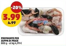 PENNY Preparato per zuppa di pesce offerta