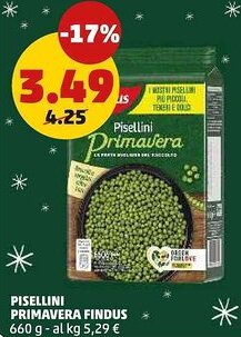 PENNY Pisellini primavera FINDUS offerta