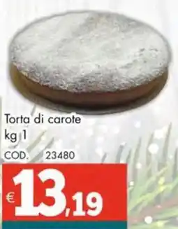 Altasfera Torta di carote offerta