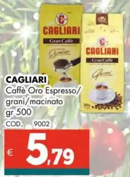Altasfera CAGLIARI Caffè Oro Espresso/ grani/macinato offerta