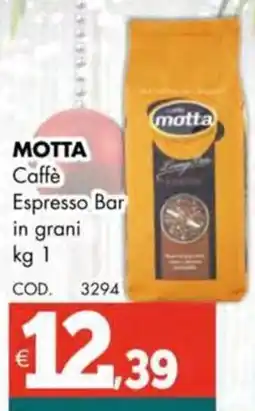 Altasfera MOTTA Caffè Espresso Bar in grani offerta