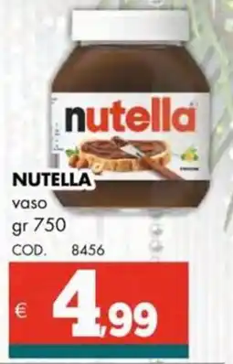 Altasfera NUTELLA vaso offerta