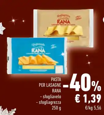 Pasta per lasagne RANA