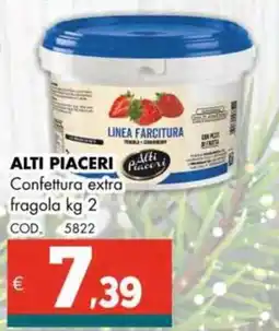 Altasfera ALTI PIACERI Pac Confettura extra fragola offerta