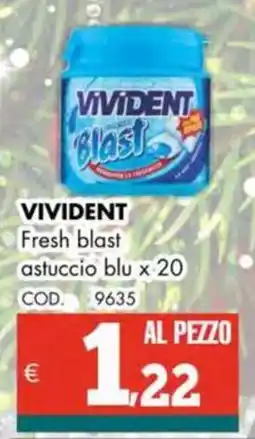 Altasfera VIVIDENT Fresh blast astuccio blu offerta