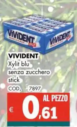 Altasfera VIVIDENT Xylit blu senza zucchero stick offerta