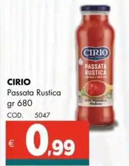 Altasfera CIRIO Passata Rustica offerta