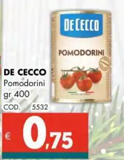 Altasfera DE CECCO Pomodorini offerta