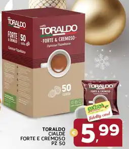 Extra Supermercati Toraldo cialde forte e cremoso pz 50 offerta