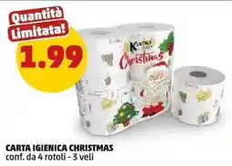 PENNY Carta igienica christmas offerta