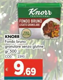 Altasfera KNORR Fondo bruno granulare senza glutine offerta