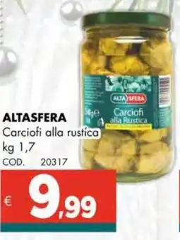 Altasfera ALTASFERA Carciofi alla rustica offerta