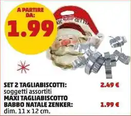 PENNY Set 2 tagliabiscotti offerta