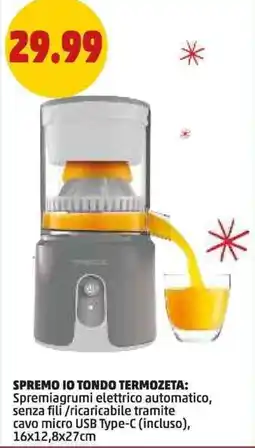 PENNY Spremo io tondo TERMOZETA offerta