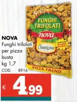 Altasfera NOVA Funghi trifolati per pizza busta offerta