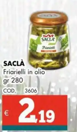 Altasfera SACLÀ Friarielli in olio offerta