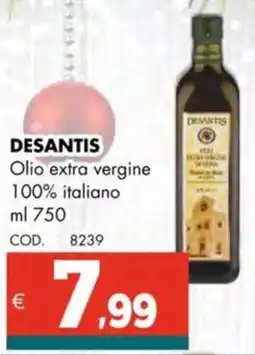 Altasfera DESANTIS Olio extra vergine 100% italiano offerta